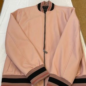 International Concepts faux leather jacket for men and women, size small,